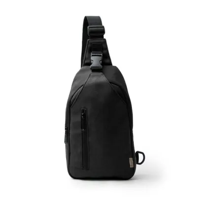 Backpack Valar din bumbac reciclat cu fermoar