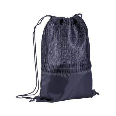 Rucsac din poliester 210T, cu plasă și închidere cu șnur