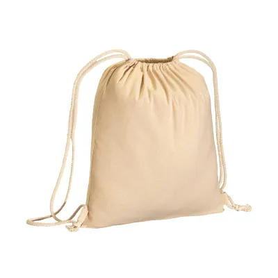 Rucsac din bumbac de 180 g/m², cu închidere cu șnur