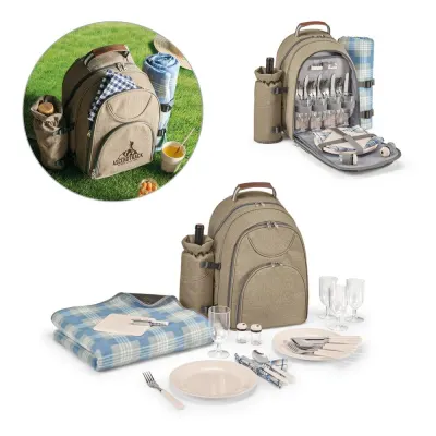 Rucsac termic pentru picnic din poliester reciclat 600D, de înaltă densitate Villa