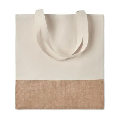 Sacoșă cu părți din iută India Tote