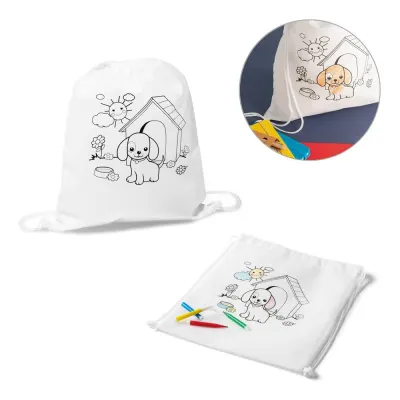 Geantă de colorat pentru copii (80 g/m²) Draws