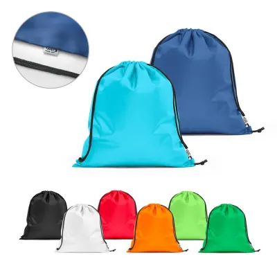 Rucsac cu snur 190T poliester reciclat (100% rPET) Pemba
