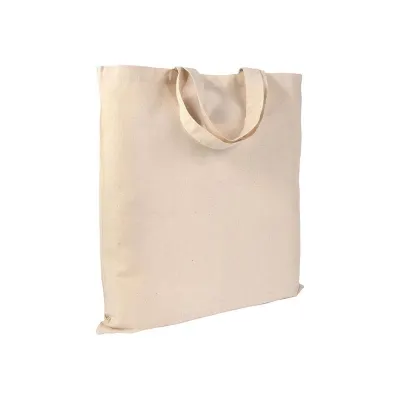 Pungă de cumpărături din bumbac de 135 g/m², cu mânere scurte
