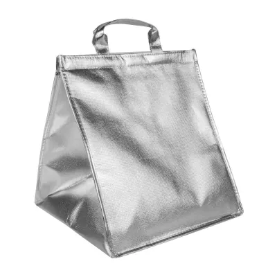 Geantă termoizolantă din material nețesut laminat, 120 g/m², pentru torturi/pizza, cu închidere cu velcro