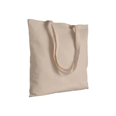 Sacoșă de cumpărături din pânză de 280 g/m², cu mânere lungi, culoare naturală