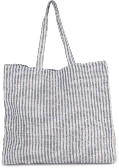 Juco striped shopping bag bag