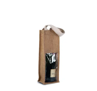 Jute bottle bag
