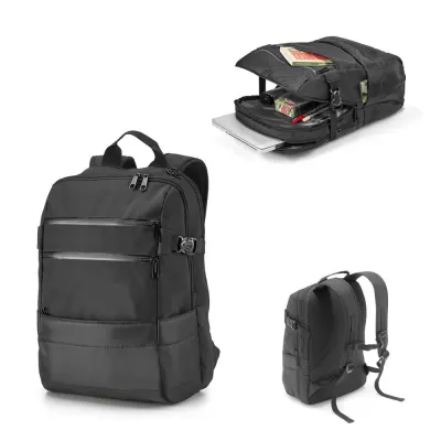 Rucsac pentru laptop 15.6'' din poliester 300D și jacquard 840D Zippers Bpack