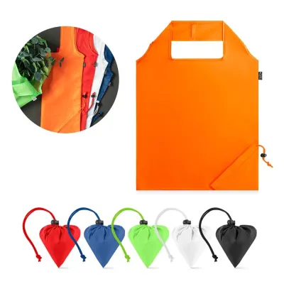 Sacoșă pliabilă 190T poliester reciclat (100% rPET) Beira
