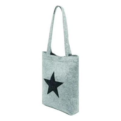 STAR DUST GO - Geantă de cumpărături din pâslă
