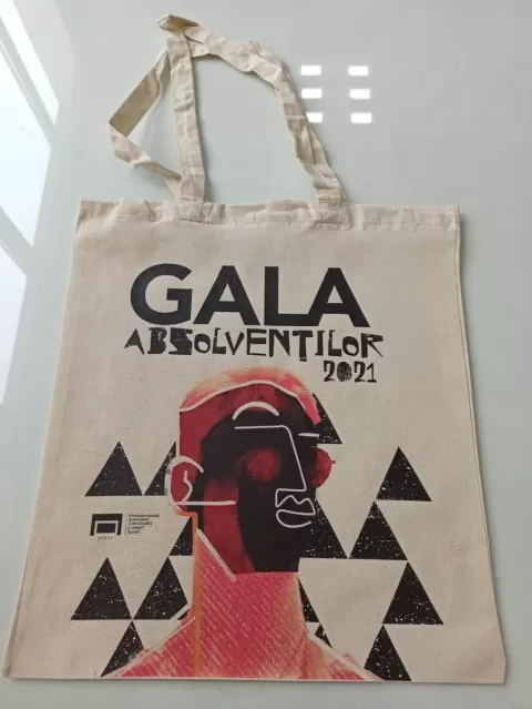 Sacosa gala absolventilor a3