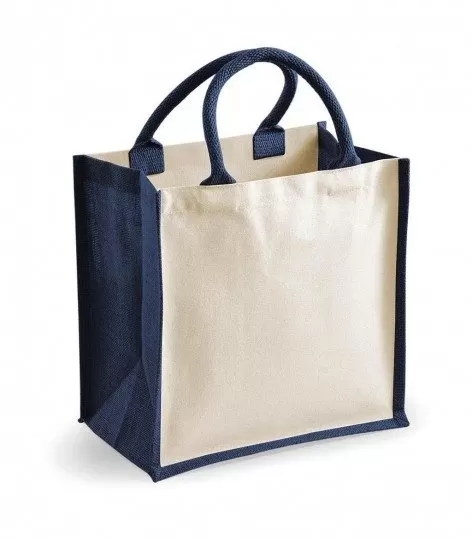 Sacosa pentru pictat din iuta si bumbac - Printers' Midi Jute Bag