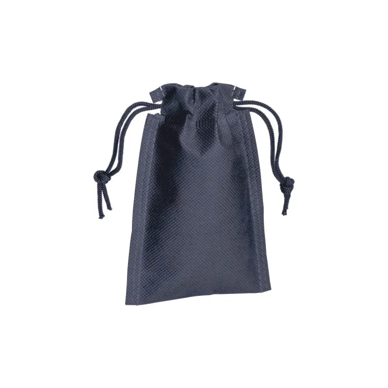 Sacoșă nețesută de 80 g/m², cu șnururi, 10 x 14 cm