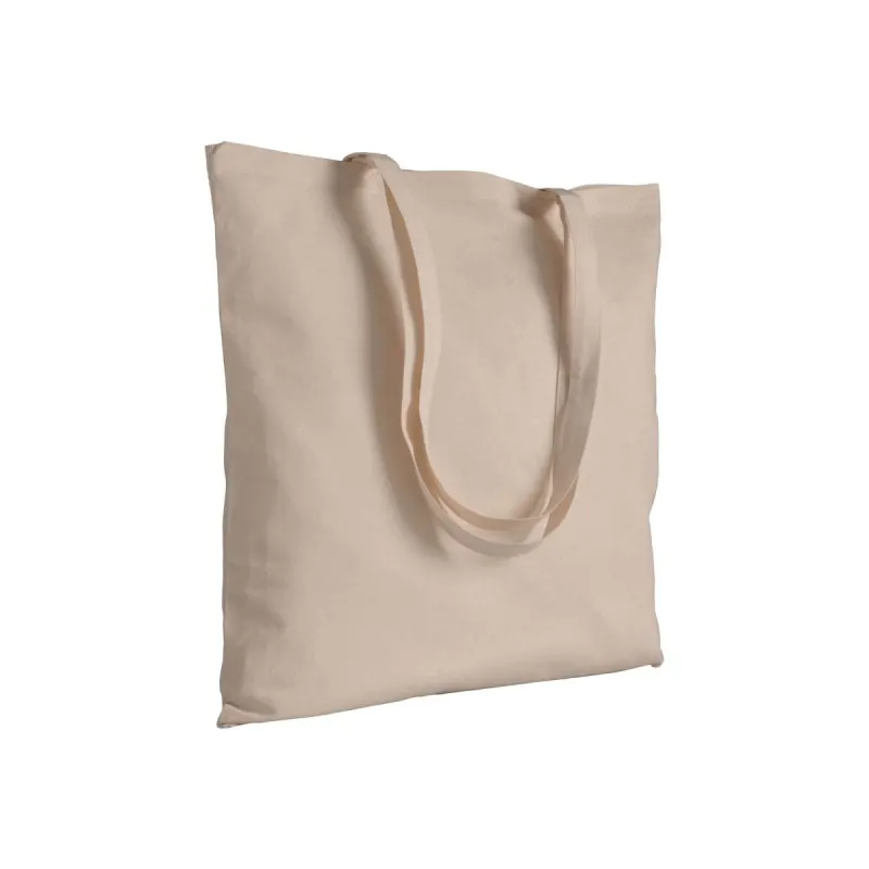 Sacoșă din bumbac de 180 g/m², cu mânere lungi