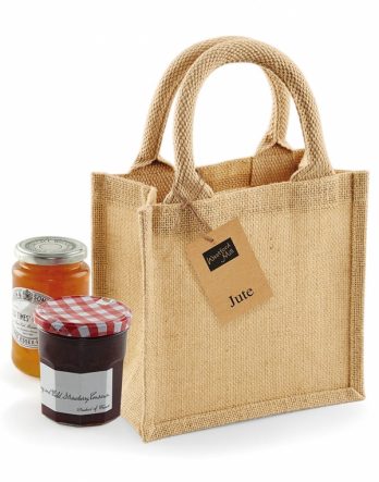 Sacosa Cadou din Iuta - Jute Petite Gift Bag - imagine 2